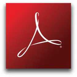 Adobe Reader Logo PNG Vector logo