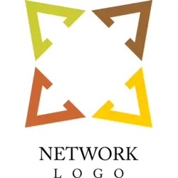 Arrow Network Web Logo PNG Vector logo
