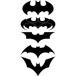 BATMAN Logo PNG Vector logo