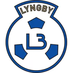BK Lyngby Copenhagen (early 1980's) Logo Vector SVG and Transparent PNG logo
