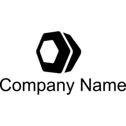 BLACK HEXAGON Logo PNG Vector logo