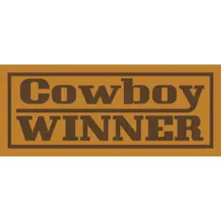 Cowboy Winner Logo Vector SVG and Transparent PNG logo