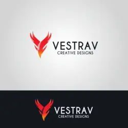 Creative letter v Logo PNG Vector logo