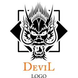 Devil Fashion Logo PNG Vector logo
