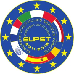 European Union Police Services Training Logo PNG Vector logo