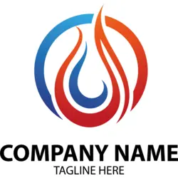 Fire Flame Company Logo Vector SVG and Transparent PNG logo