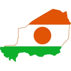 Flag map of Niger Logo Vector SVG and Transparent PNG logo
