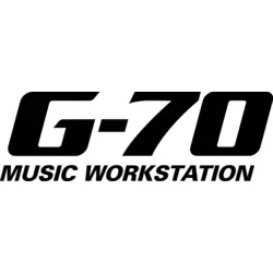 G-70 Music Workstation Logo Vector SVG and Transparent PNG logo