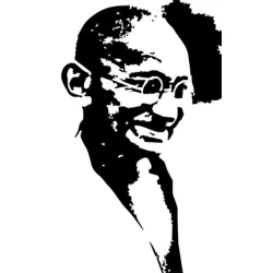 Gandhi Logo Vector SVG and Transparent PNG logo