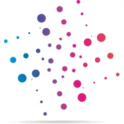 HALFTONE DOTS DESIGN Logo PNG Vector logo