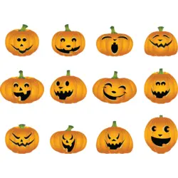 halloween pumpkins Logo Vector SVG and Transparent PNG logo