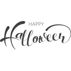 Happy Halloween Logo PNG Vector logo