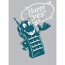 Happy Yes Logo PNG Vector logo