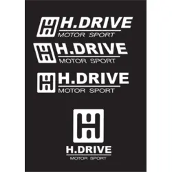 Hdrive Motor Sport Logo Vector SVG and Transparent PNG logo