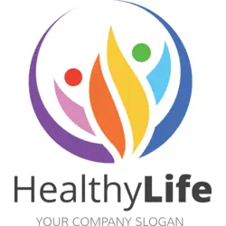 healthy lifestyle Logo PNG Vector logo