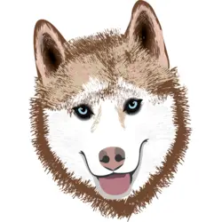 Husky Logo PNG Vector logo