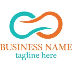 Infinity Shape Logo PNG Vector logo