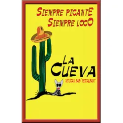 La Cueva comida mexicana Logo Vector SVG and Transparent PNG logo