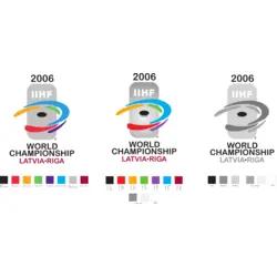 Latvia Ice Hockey World Campionship 2006 Logo PNG Vector logo