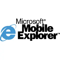 Microsoft Mobile Explorer Logo Vector SVG and Transparent PNG logo