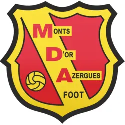 Monts d'Or Azergues Foot Logo PNG Vector logo