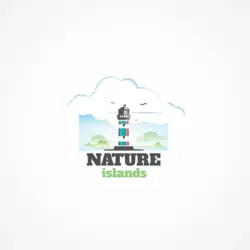 Nature islands Logo PNG Vector logo