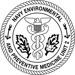Navy Environmental and Preventive Medicine Unit 2 Logo PNG Vector logo