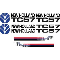 New Holland TC57 Logo Vector SVG and Transparent PNG logo