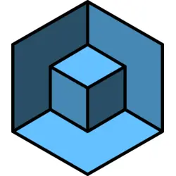 Online 3D Viewer Logo PNG Vector logo