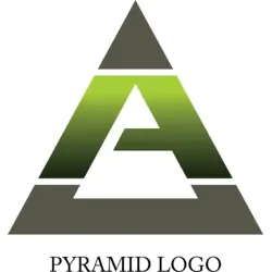 Pyramid Design Logo PNG Vector logo