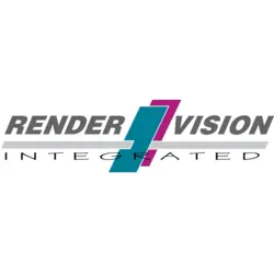 Render Vision Integrated Logo Vector SVG and Transparent PNG logo