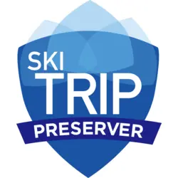 Ski Trip Preserver Logo PNG Vector logo