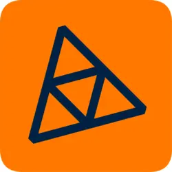 Triangular fractal Logo Vector SVG and Transparent PNG logo