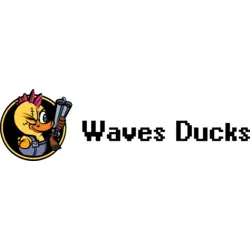 Waves Ducks Logo PNG Vector logo
