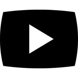 YouTube Play Black Logo Vector SVG and Transparent PNG logo