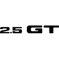 2.5 GT Logo PNG Vector logo
