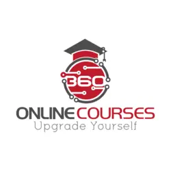 360 Online Courses Logo PNG Vector logo