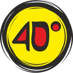 40? graus Logo PNG Vector logo