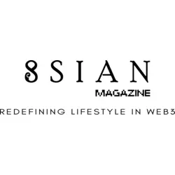 8SIAN Magazine (Tagline - Black) Logo PNG Vector logo