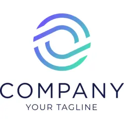 Abstract Colorful Company Shape Logo PNG Vector logo