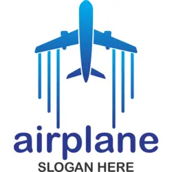 Air plane Logo PNG Vector logo