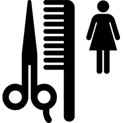 BEAUTY SALON SIGN Logo PNG Vector logo