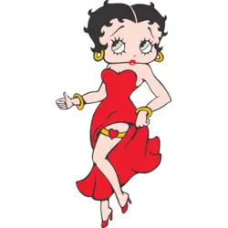 Betty Boop Logo PNG Vector logo