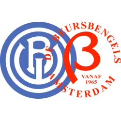 Blauw Wit Beursbengels vv Amsterdam Logo PNG Vector logo