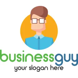Businessman Logo PNG Vector logo