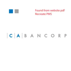 CA Bancorp Logo PNG Vector logo