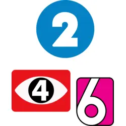 Canales 2, 4 & 6 TCS - El Salvador Logo PNG Vector logo