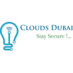 Clouds Dubai - Stay Secure !! Logo PNG Vector logo