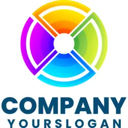 Colorful Circle Company Logo PNG Vector logo