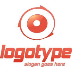Creative Glossy Circle Service Logo PNG Vector logo